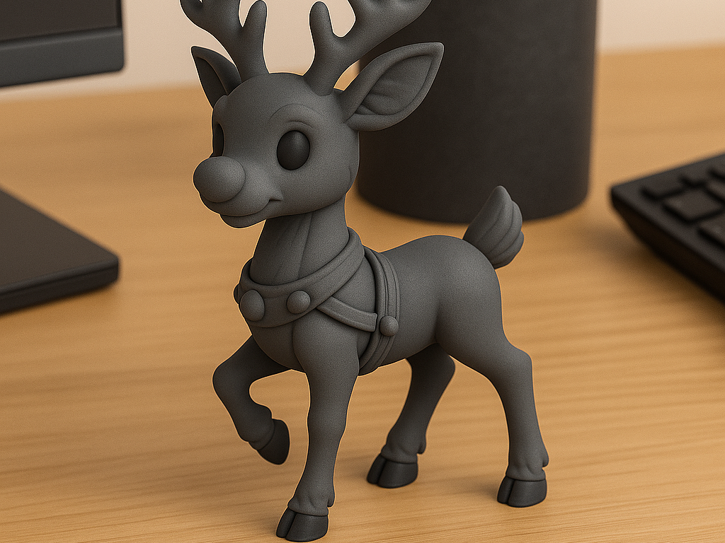 DIY Paintable Reindeer Buddy 